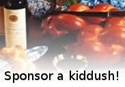 sponsor a kiddush